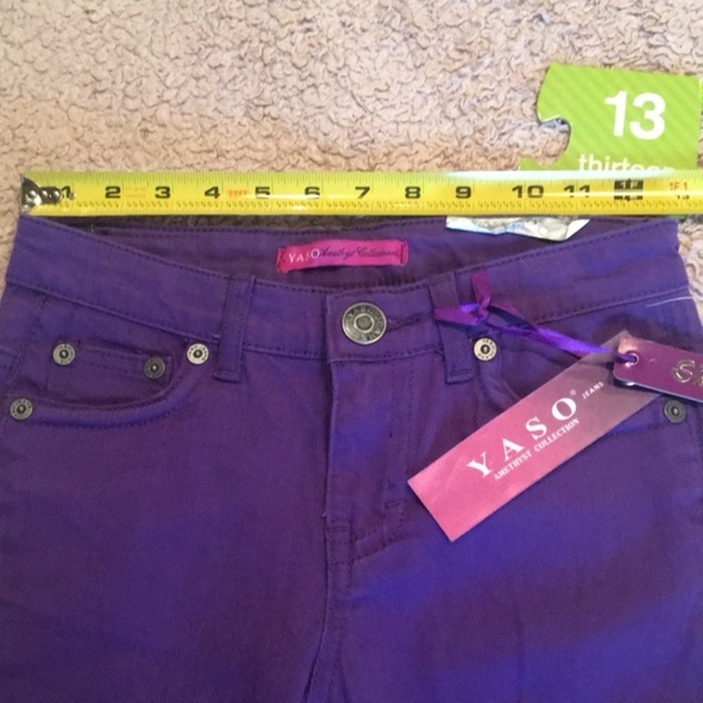 🌸NWT YASO Girls Skinny Jean - sz 12 - Picture 6 of 10